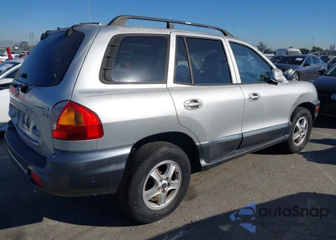 2004 Hyundai Santa Fe Gls/Lx из США, поврежденный, VIN KM8SC13EX4U792598